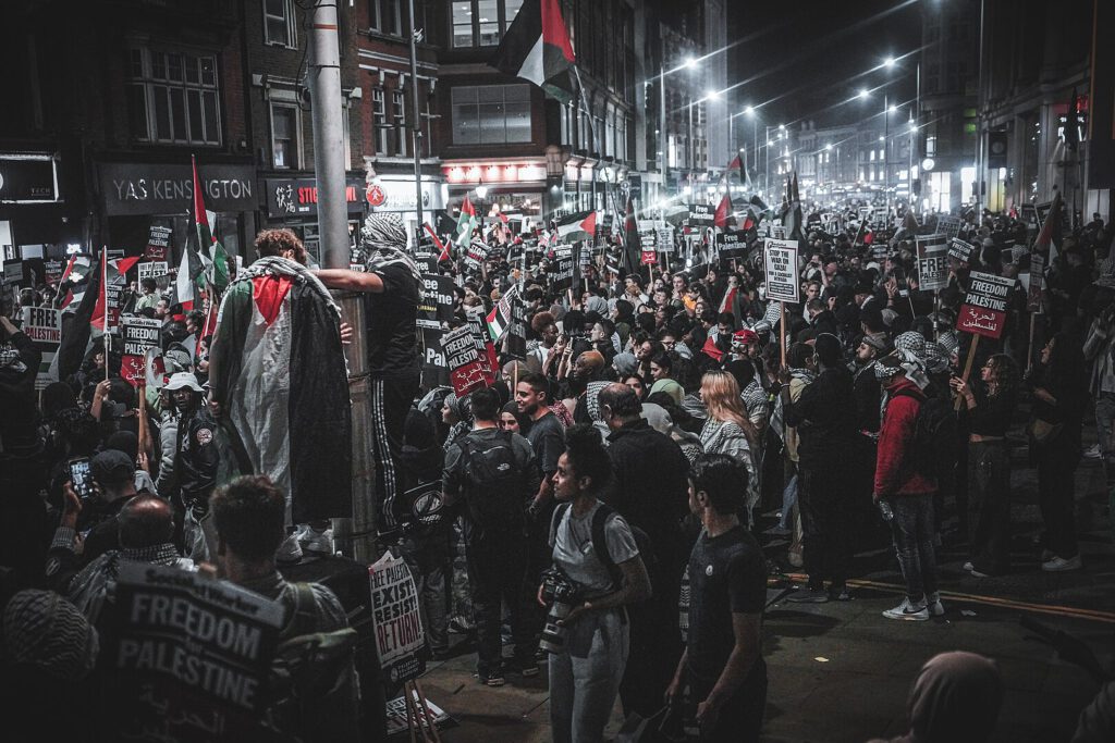 1620px Palestine solidarity protesters call for peace and an end to Israels occupation and Apartheid 53248572695