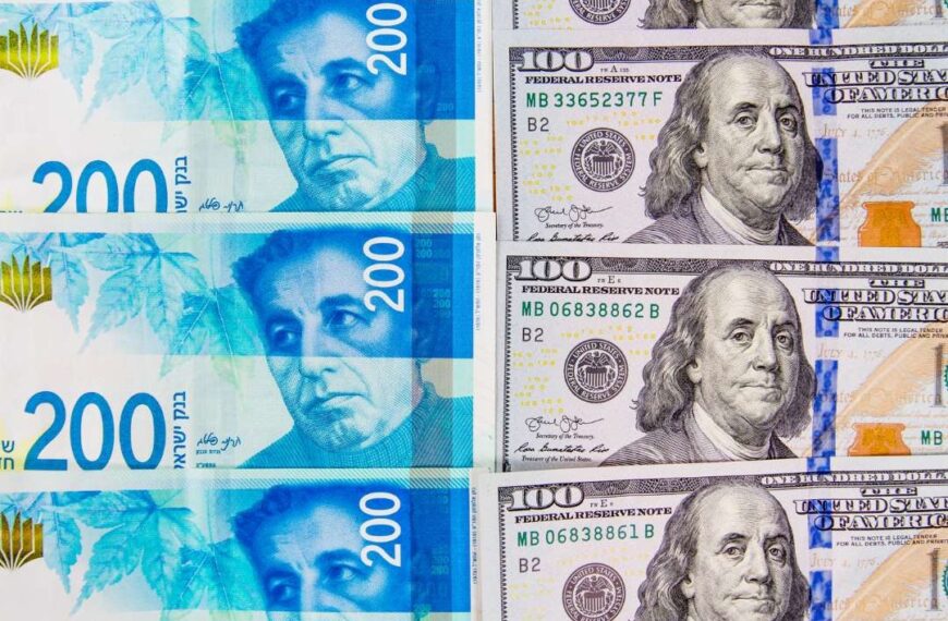 الأنباء من غزة تعزّز قوة الشيكل أمام الدولار