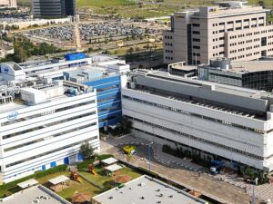 مقر إنتل في مجمع “متام” لشركات الهايتك في حيفا- المصدر: ويكيميديا