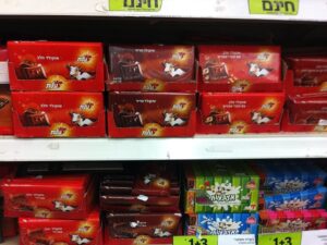 شوكولاتة عيليت التي تنتجها شركة شتراوس- مصدر الصورة: ويكيميديا