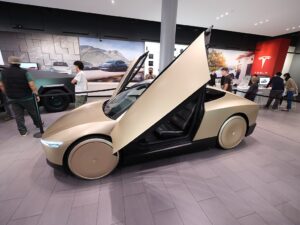 سيارة الأجرة الروبوتية Cybercab من تسلا- الصورة: ويكيميديا