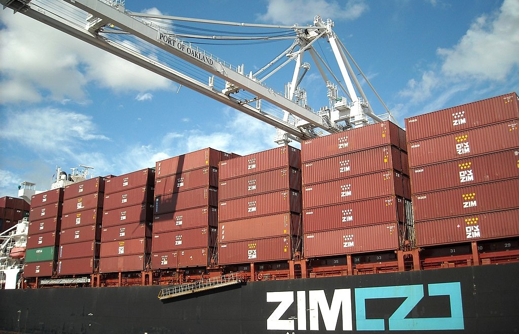 إحدى سفن الشحن التابعة لـشركة ZIM، الصورة: ويكيميديا