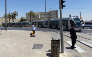 القطار الخفيف في القدس، الصورة: ويكيميديا