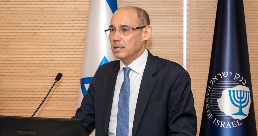 أمير يارون محافظ بنك إسرائيل. الصورة: صفحة البنك على فيسبوك