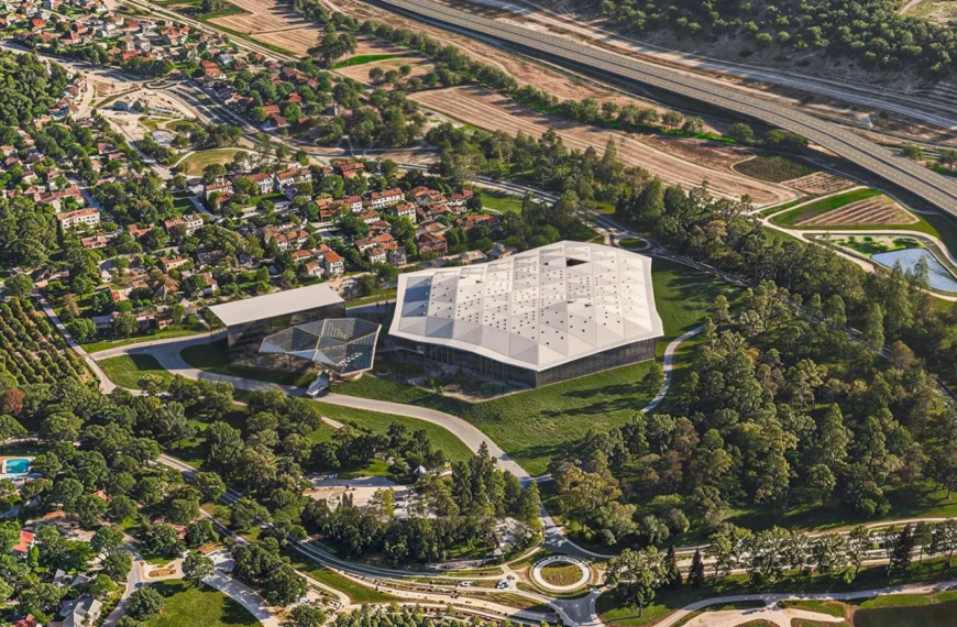 صورة نشرتها إنفيديا لما يبدو عليه مركزها الجديد في كريات طبعون، المصدر: إنفيدييا