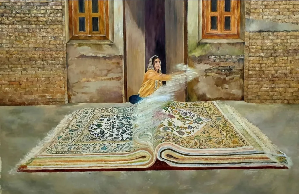 "بعتُ مؤخرًا لوحةً بـ 70 ألف شيكل، لكن تمرّ عليّ أشهر لا أبيع فيها أي لوحة" 7 8