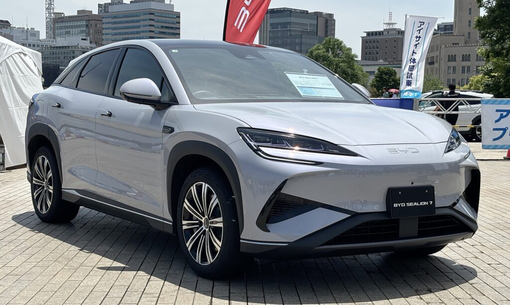 1920px BYD Sealion 7 RWD Japan 2025 front