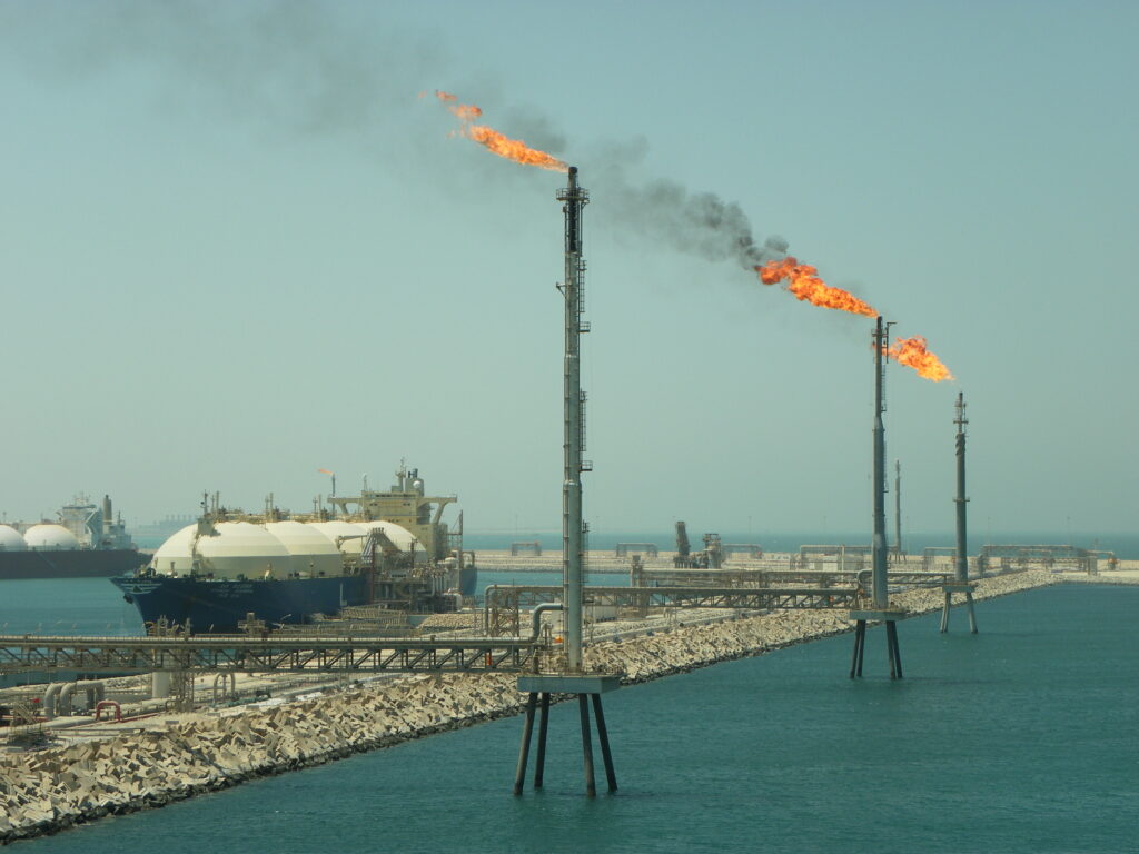 Ras Laffan LNG terminal in 2012