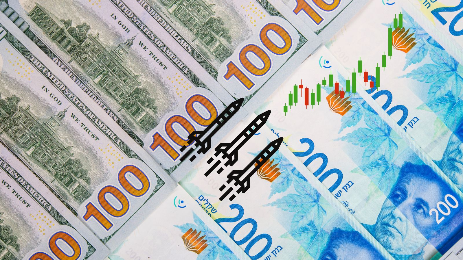 إيران، الفائدة، البورصات: أبرز التوقعات بشأن الدولار والشيكل في ضوء الظروف الراهنة