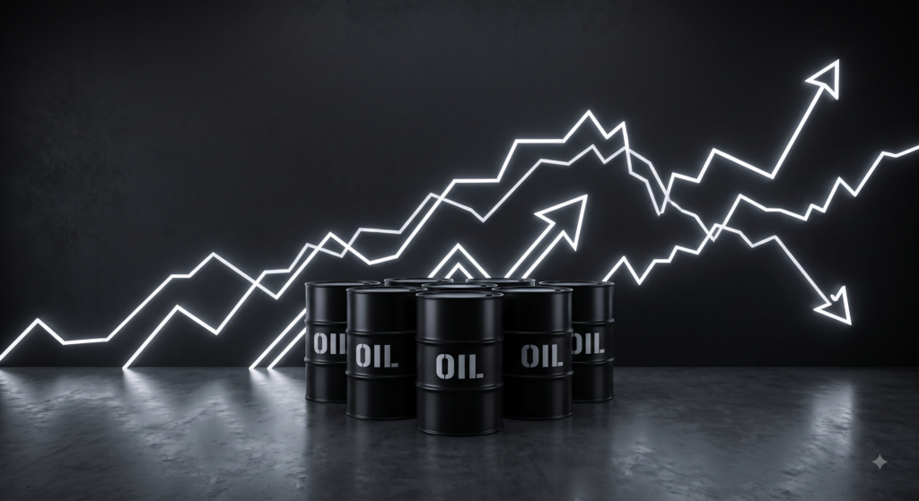 النفط يواصل الصعود وسط تعثر المحادثات الأمريكية-الإيرانية وترقب لبيانات التضخم الأمريكي 2 Gemini Generated Image lieoaqlieoaqlieo