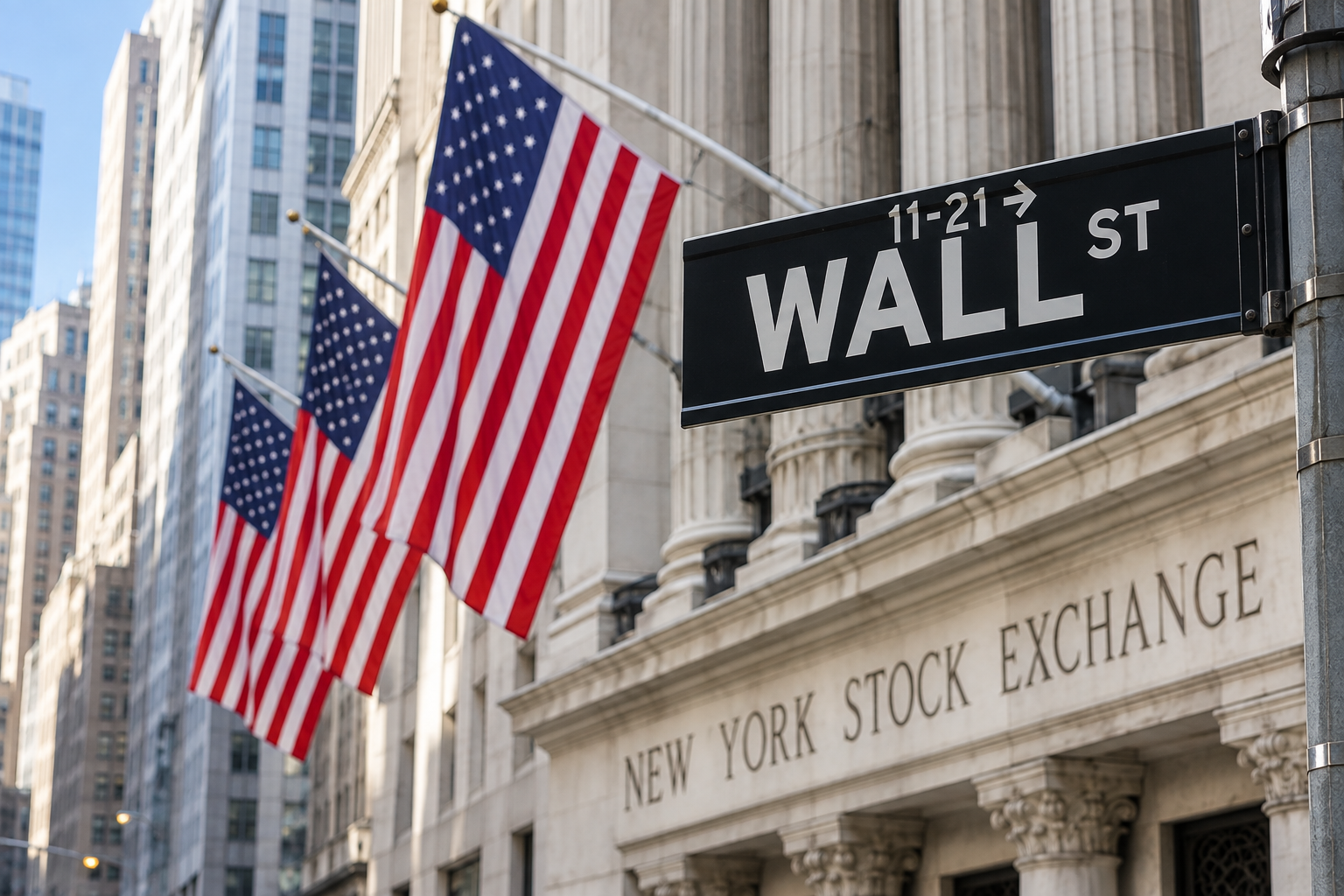 وول ستريت تغلق على ارتفاع بدعم من تراجع أسعار النفط