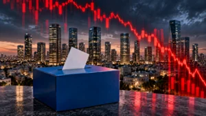 صدمة في بورصة تل أبيب: مؤشر البنوك يخسر 4% والدولار يقفز لـ 3.10