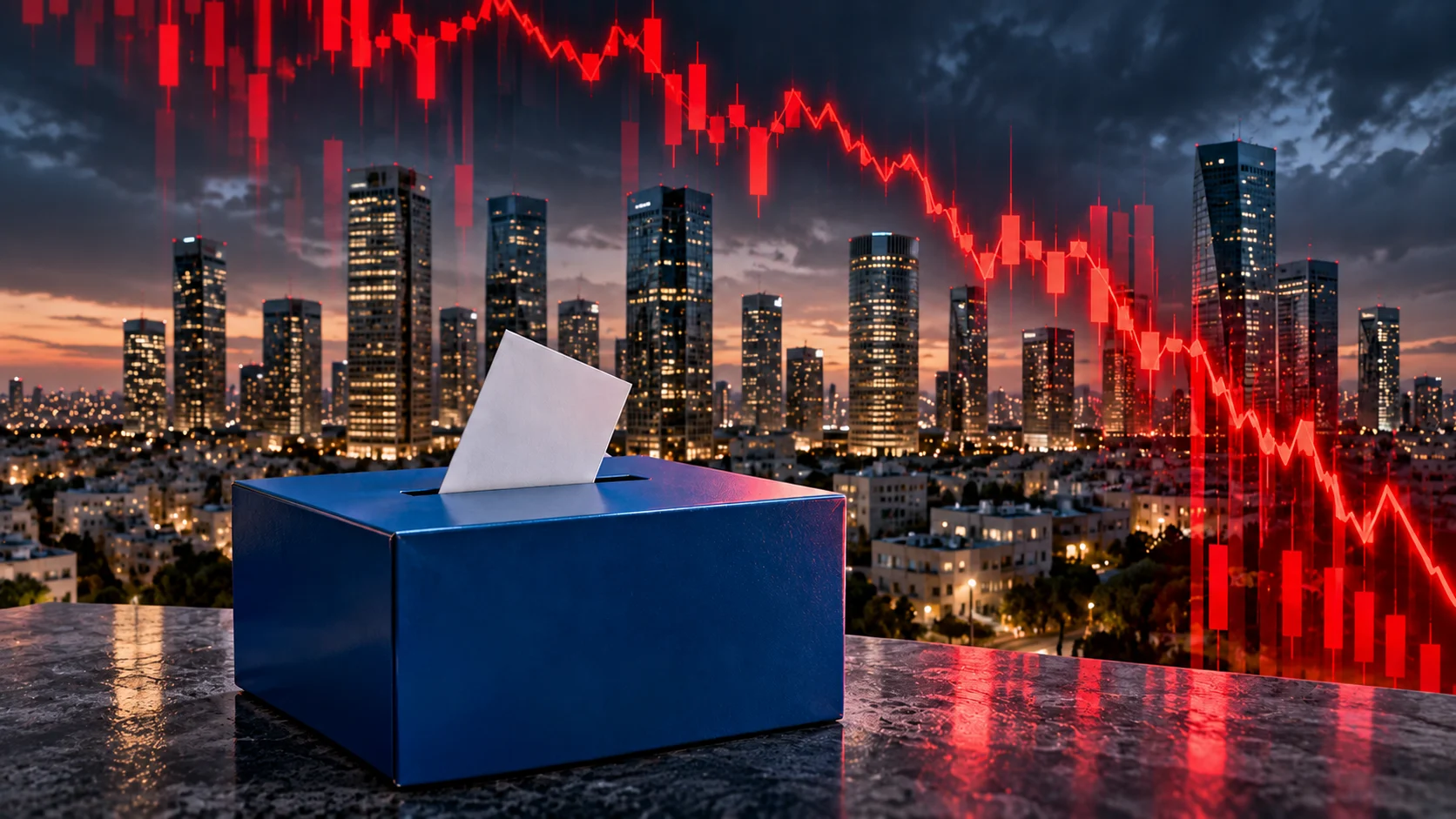 صدمة في بورصة تل أبيب: مؤشر البنوك يخسر 4% والدولار يقفز لـ 3.10