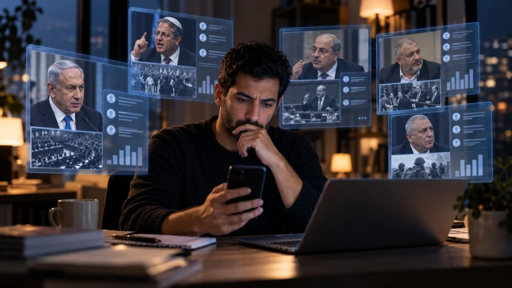 تشات، لمين أصوِّت؟ اليهود أكثر استخدامًا للـAI، والعرب يثقون به أكثر 2