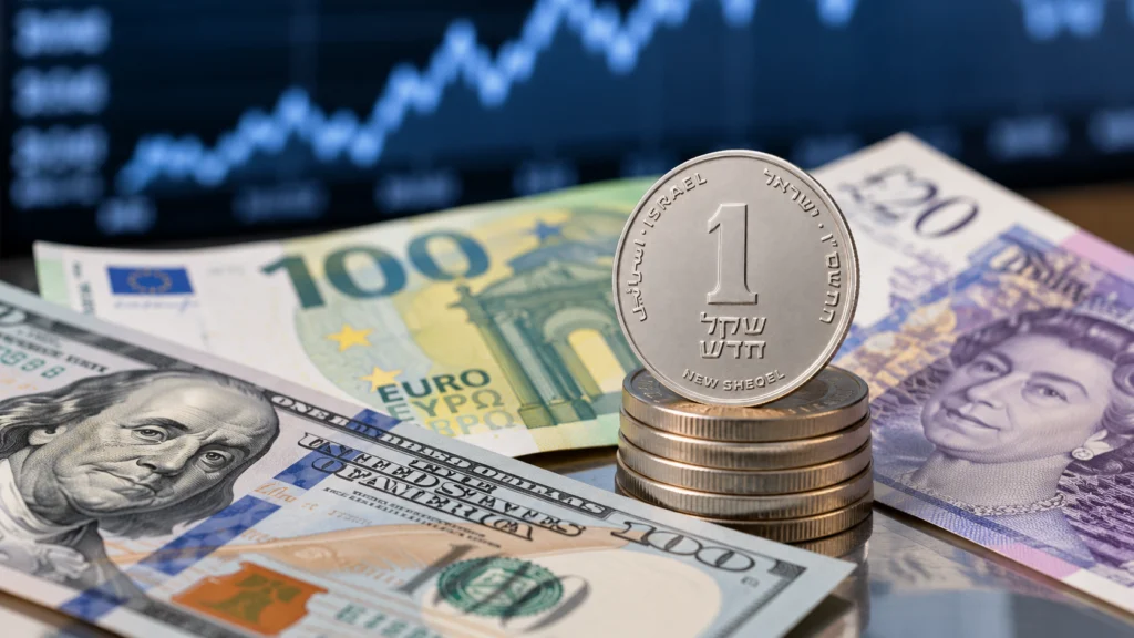 الشيكل يرتفع أمام العملات الأجنبية.. والدولار يتراجع إلى 3.05 شيكل 2
