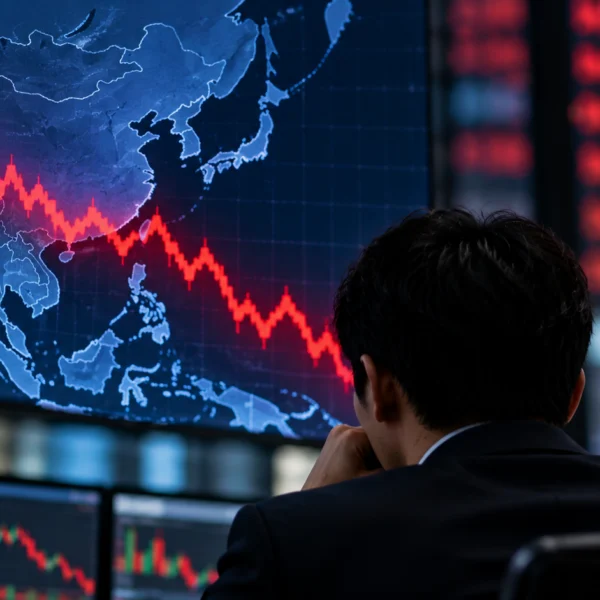 تغطية جارية | بورصات آسيا تواصل هبوطها الحاد.. سيول تخسر 7.6% وطوكيو 4.8%