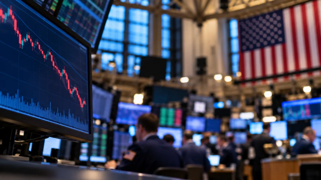 وول ستريت تتراجع بقيادة أسهم الرقائق.. وإنفيديا تخسر نحو 3% 2