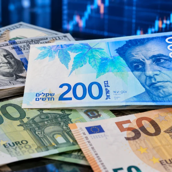 الدولار يتراجع إلى 3.10 شيكل واليورو والإسترليني يرتفعان